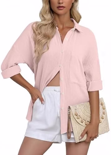 PRETTYGARDEN Women's 2 Piece Outfits Casual Short Sleeve Pullover Tops and Wide Leg Pants Lounge Sets Tracksuits