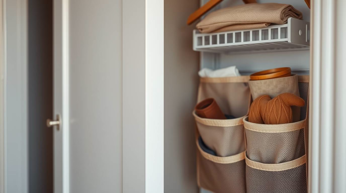 Over-the-door shoe organizer