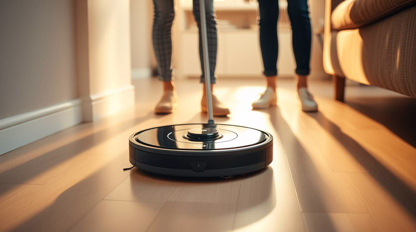 How to create a daily cleaning routine that sticks: Robot vacuum and delegated tasks