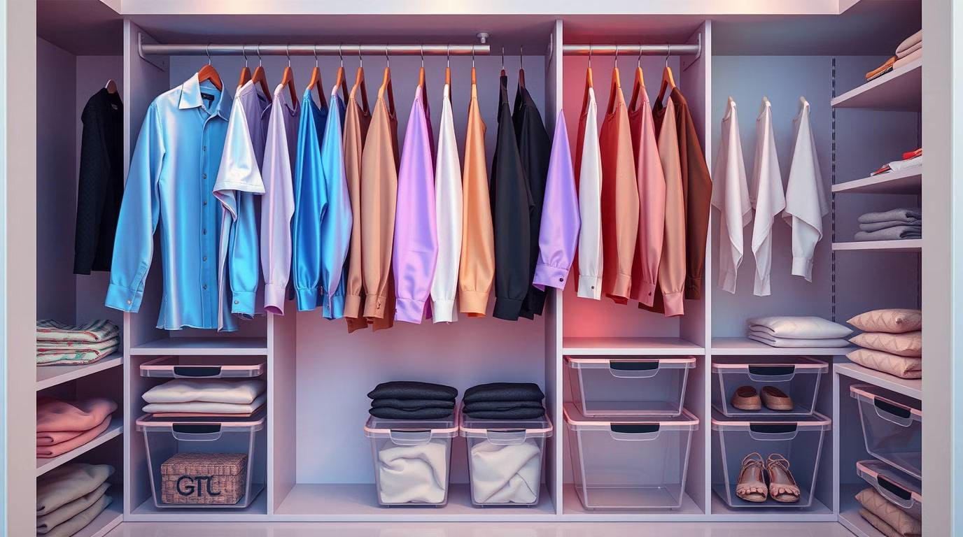 How to organize a very small closet: Before and after transformation